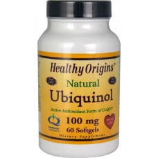 Healthy Origins 100％純天然 還原型 Ubiquinol Q10-- 100mg* 60粒 -- Kaneka QH