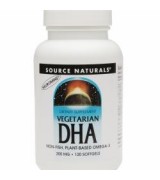 Source Naturals 海藻萃取素食 DHA 200mg*120粒 - Life's DHA Vegetarian DHA