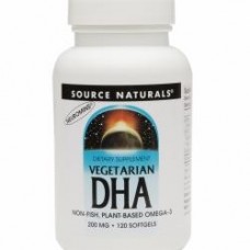 Source Naturals 海藻萃取素食 DHA 200mg*120粒 - Life's DHA Vegetarian DHA