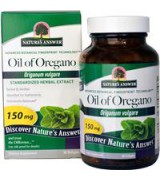 Nature's Answer  牛至油 -- 150 mg* 90粒 含7毫克香芹酚 -- Oil of Oregano 