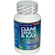 Clear Products 消除鼻竇炎及耳部疼痛 -- 60顆 -- Clear Sinus & Ear