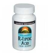  Source Naturals 右旋 - 硫辛酸 --100 mg*60錠 - R-Lipoic Acid