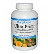 Natural Factors 月見草油 - 高純度冷壓型-- 1000 mg* 180 粒 - Ultra Prim