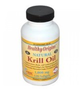Healthy Origins 南極磷蝦油 天然香草味-- 1000mg*120粒 -Krill Oil