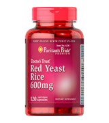 Puritan's Pride 紅麴-- 600mg*120顆 - Red Yeast Rice