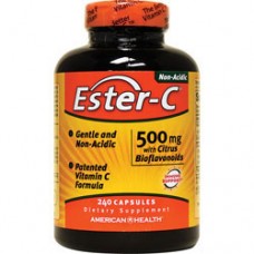 American Health 酯化維他命C Ester-C -- 500 mg* 240顆 -- 含鈣 柑橘生物類黃酮